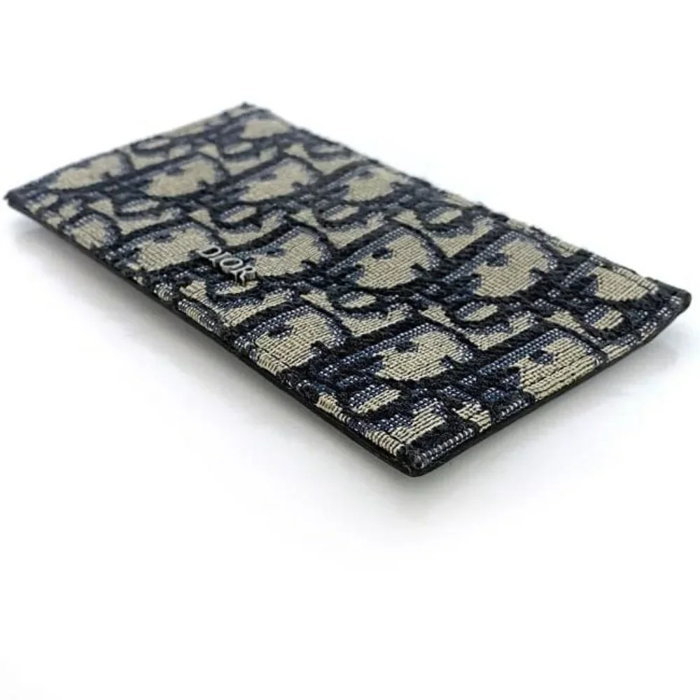 Christian Dior Zipper Card Holder